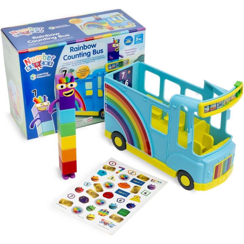 Joc de rol  - Numberblocks si autobuzul curcubeu