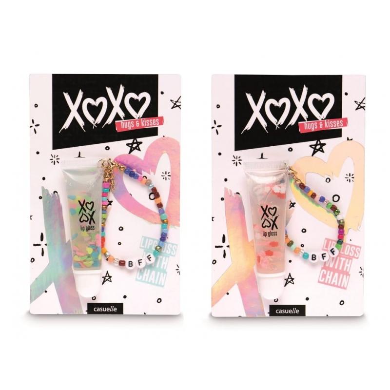 Set cadou cu bratara si luciu de buze, Casuelle XOXO, Treffina