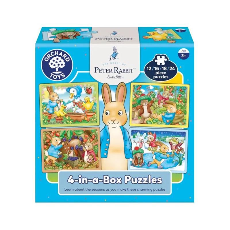 Cutie puzzle x 4 Peter Rabbit