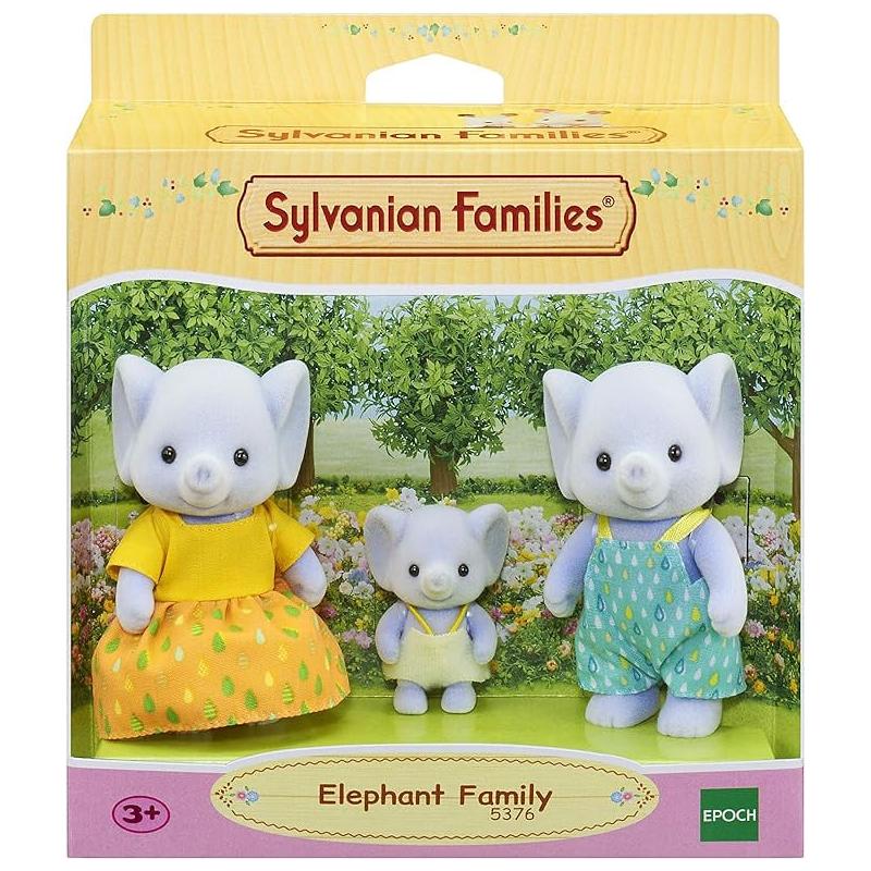 Figurine Sylvanian Families - Familia Elefanteilor