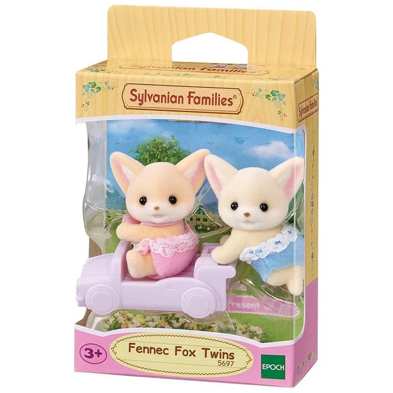 Figurine Sylvanian Families-Gemenii Vulpite Fennec