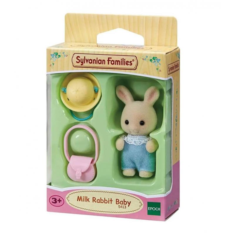 Figurine Sylvanian Families - Bebe Iepuras Milk