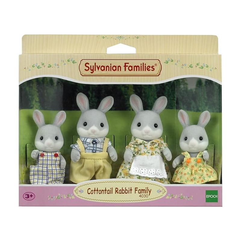 Figurine Sylvanian Families - Familia Iepurasilor Cottontail