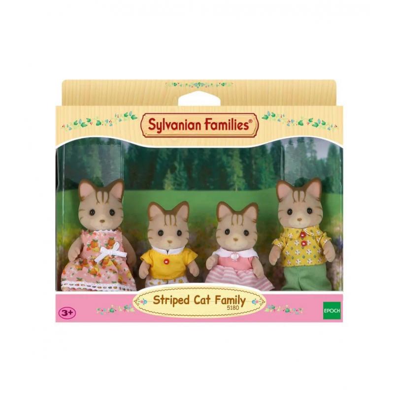 Figurine Sylvanian Families-Familia Pisicutelor Vargate