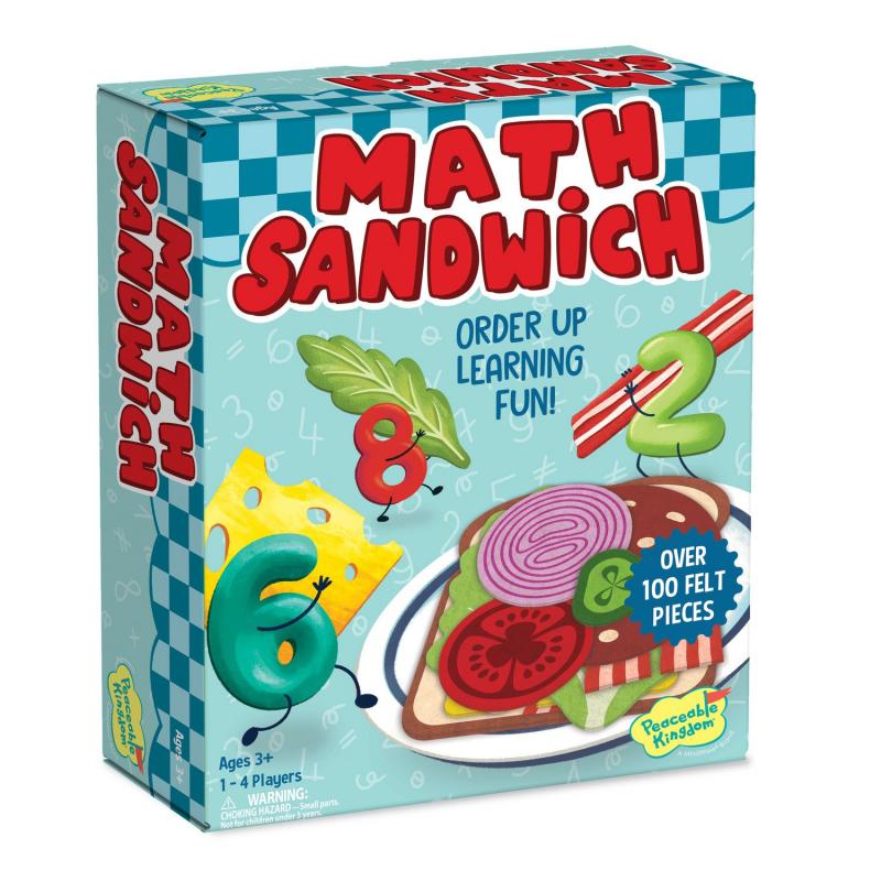 Joc matematic pentru prescolari, Math sandwich, Peaceable Kingdom