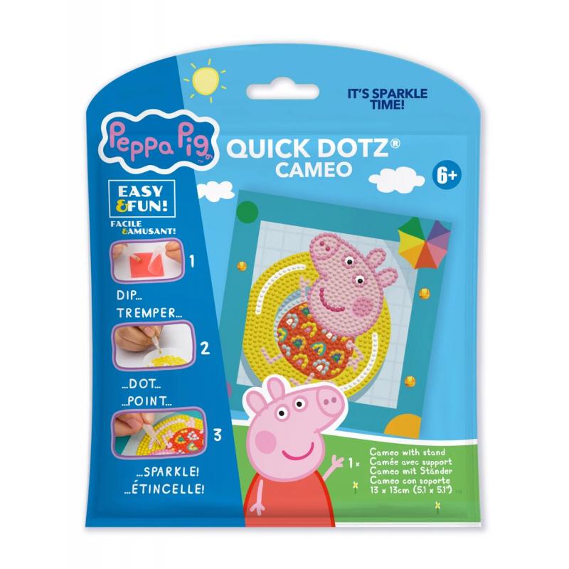 Set creativ pictura cu diamante - Peppa Pig