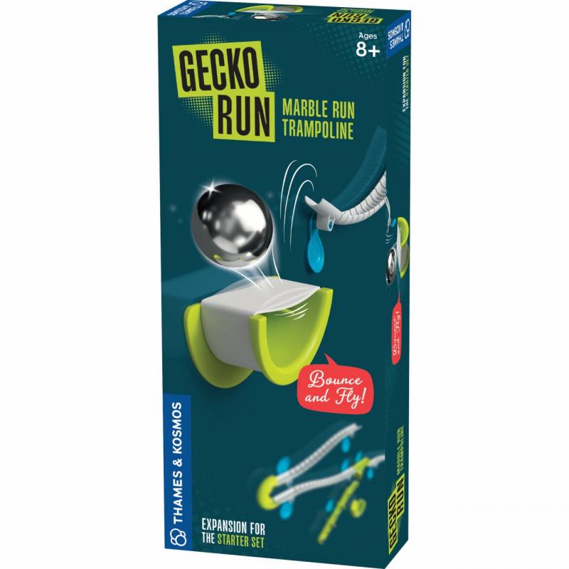 Kit STEM Trambulina - extindere pentru cursa cu obstacole cu bila metalica, Thames & Kosmos