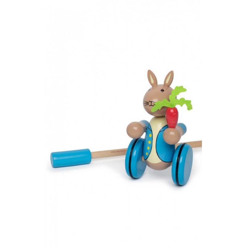 Jucarie de impins Peter Rabbitâ„¢, Orange Tree Toys