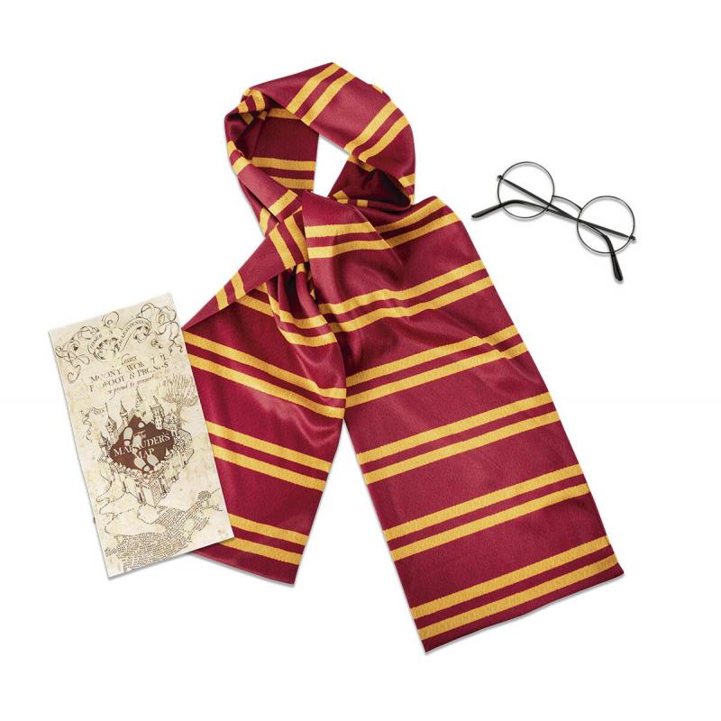 Accesorii Harry Potter - Esarfa, ochelari & harta