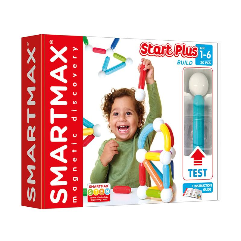 Set de constructie - SmartMax Set educativ Start+ (30 piese) cu fereastra de test