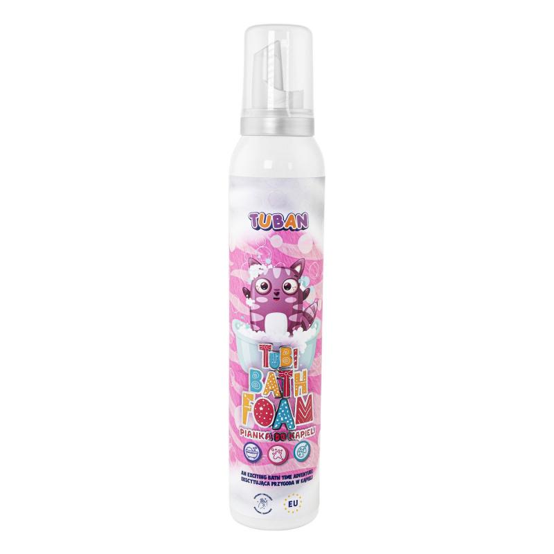 Spuma creativa pentru baie si slime  - TUBI  ,   ROZ 200 ml