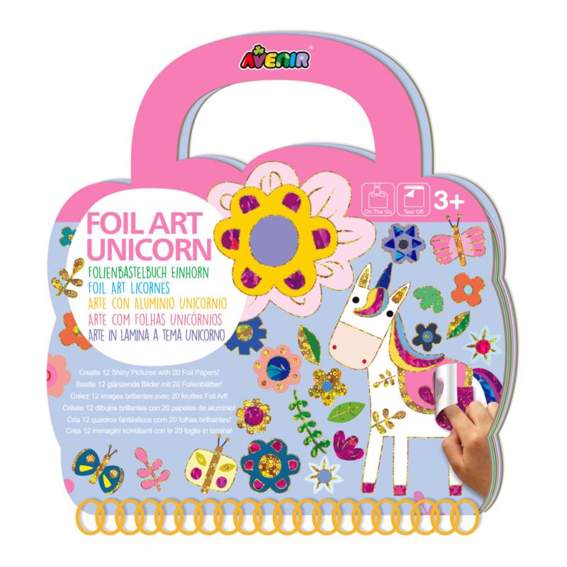 Set Arta cu folie - Unicorn