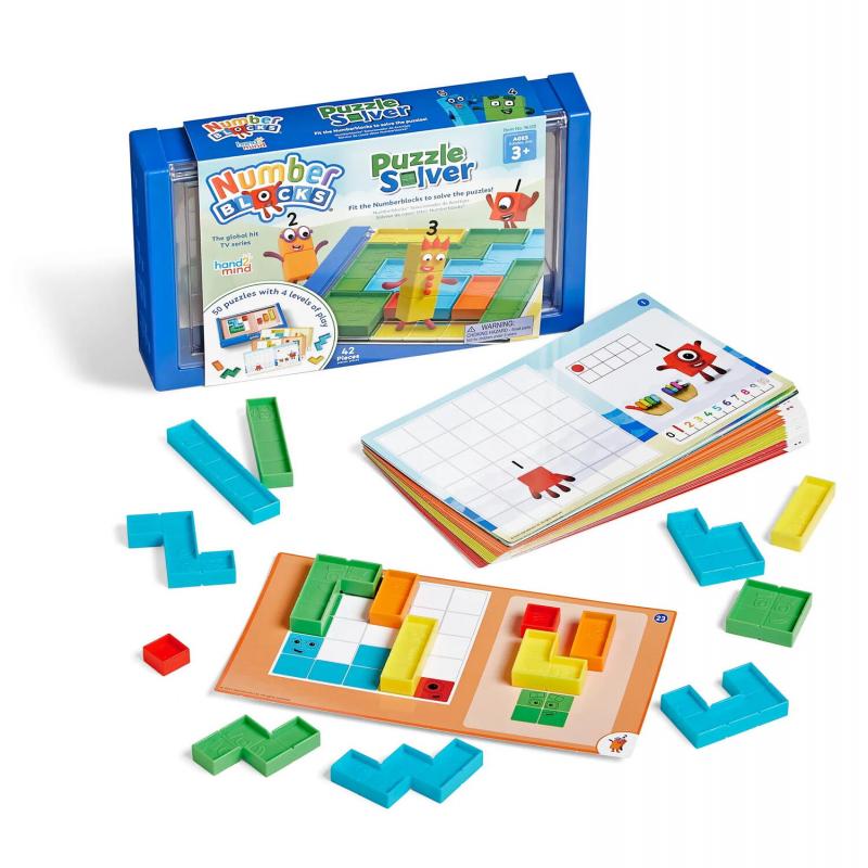 Joc de logica - Numberblocks rezolva puzzle-uri