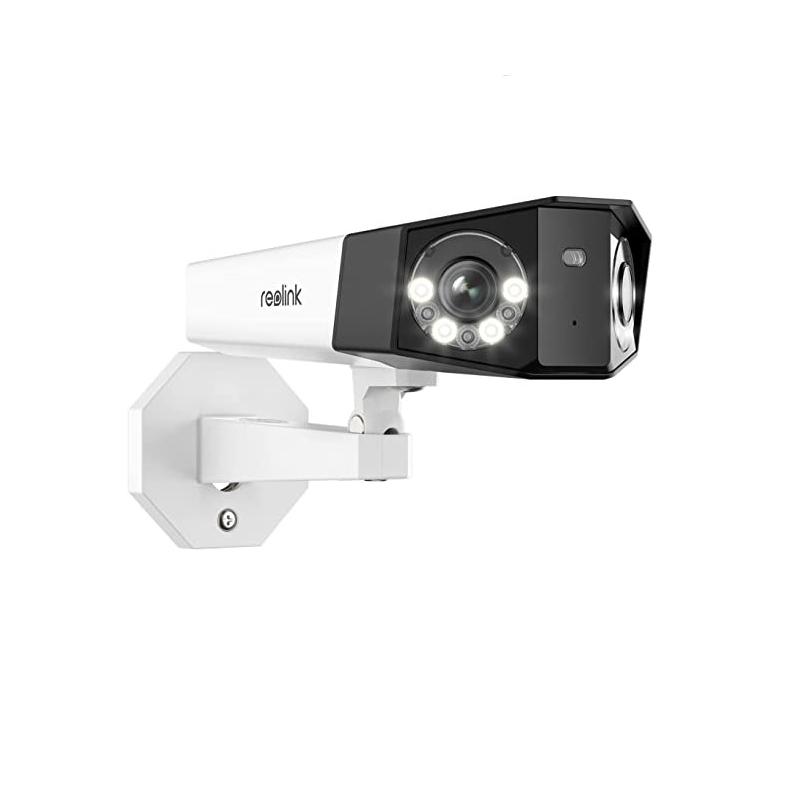 Camera de supraveghere Reolink DUO PoE P730 cu lentile duble, rezolutie de 8MP, detectare Persoana/Vehicul, unghi vizualizare orizontal 180°