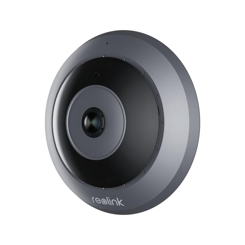 Cameră Supraveghere Panoramica 360° Reolink Fisheye P520, 6MP, Audio Bidirectional, Viziune Nocturna, PoE, Modele Multiple de Afisare