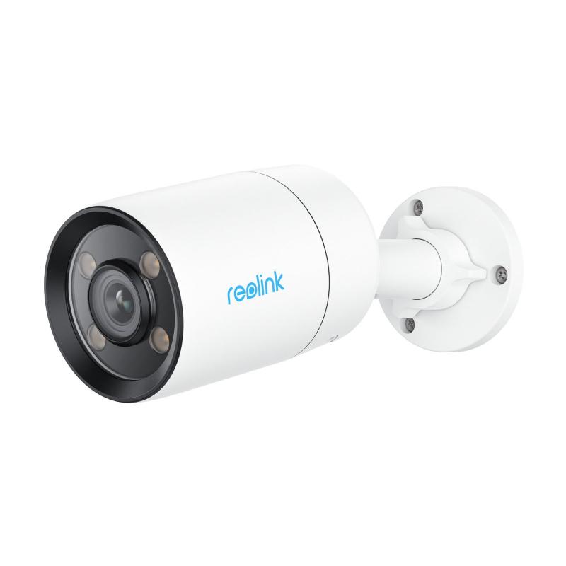 Camera de supraveghere POE, Reolink ColorX P320X, Viziune Nocturna in Culori Reale, Apertura Super F1.0, Lumina Calda Reglabila de 3000K,  detectare Persoana/Vehicul/Pet, rezolutie 4MP