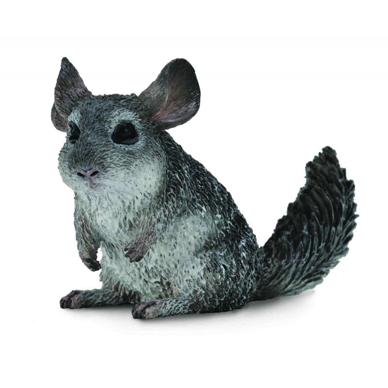 Chinchilla cu coada lunga M - Animal figurina