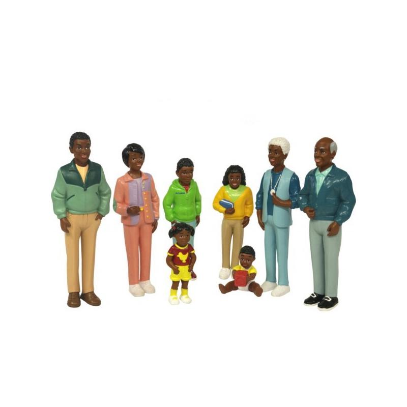 Figurine familie africana Miniland