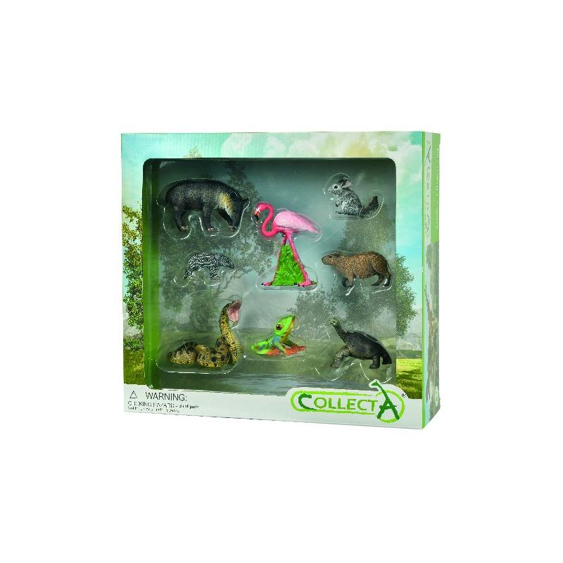 Set de 8 figurine pictate manual Wild Life