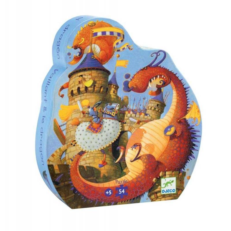 Puzzle Cavalerul si Dragonul