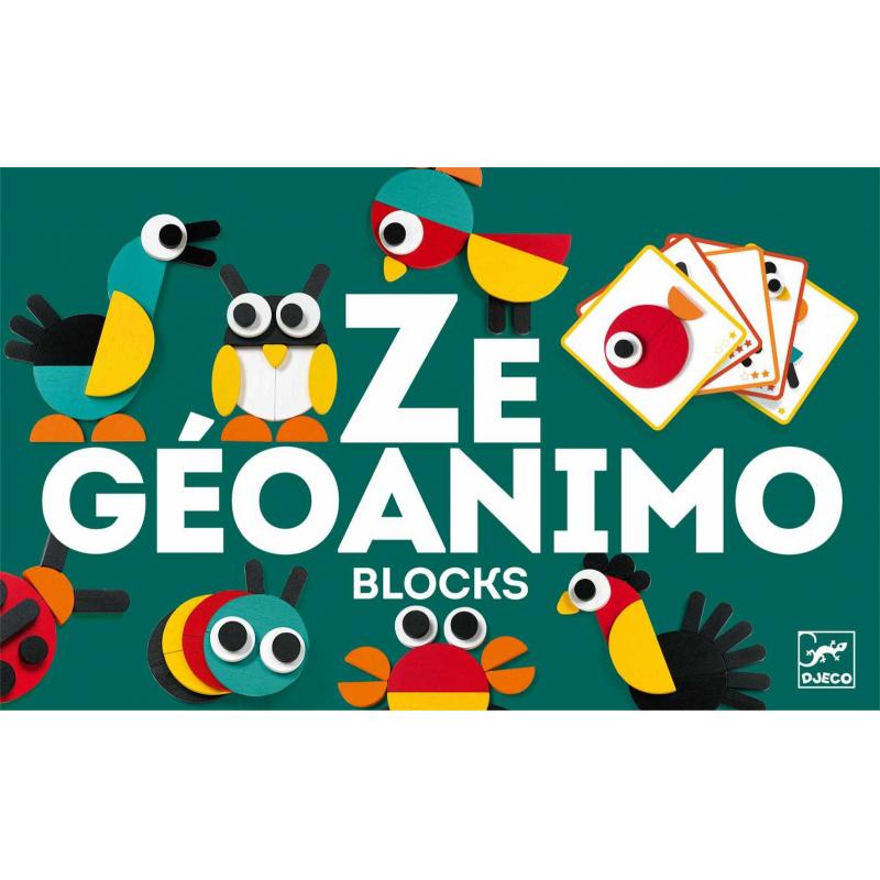 Ze Geoanimo - Joc tangram de asociere