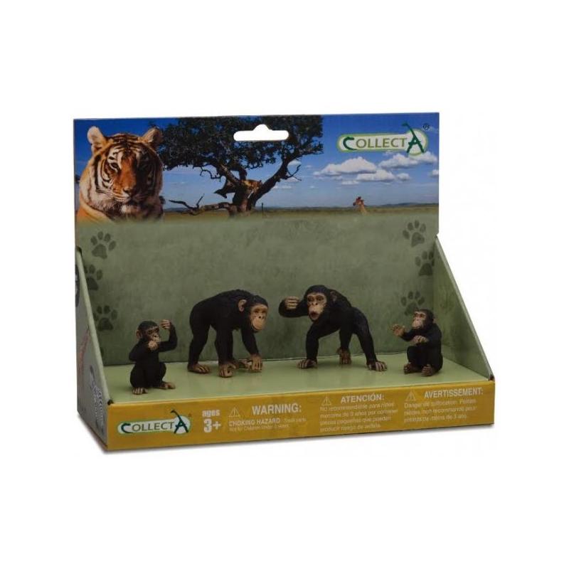 Figurina Familia Cimpanzeilor Collecta