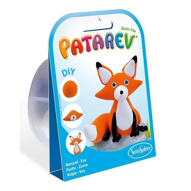 Kit Creativ - Mini Plastilina Patarev Vulpita