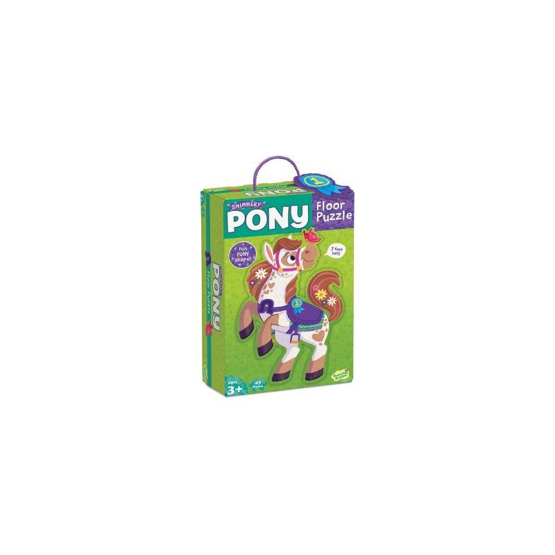 Pony floor puzzle - Puzzle de podea in forma de ponei