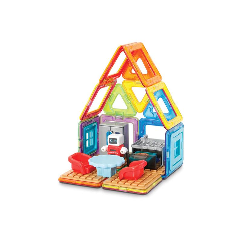 Set de construit Magformers- Bucatarie, 33 piese