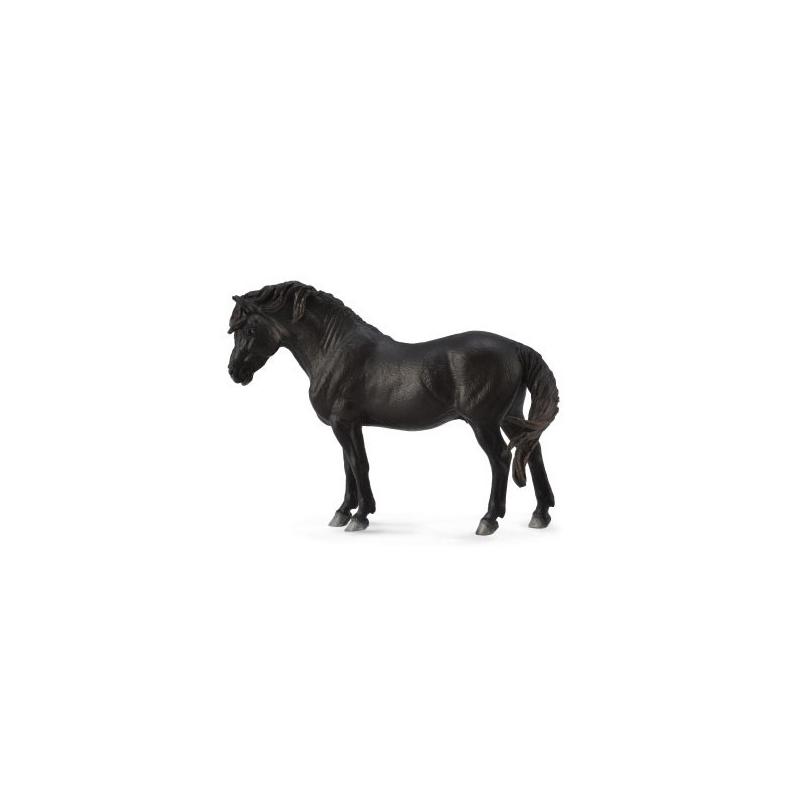 Ponei Negru Dartmoor L - Animal figurina