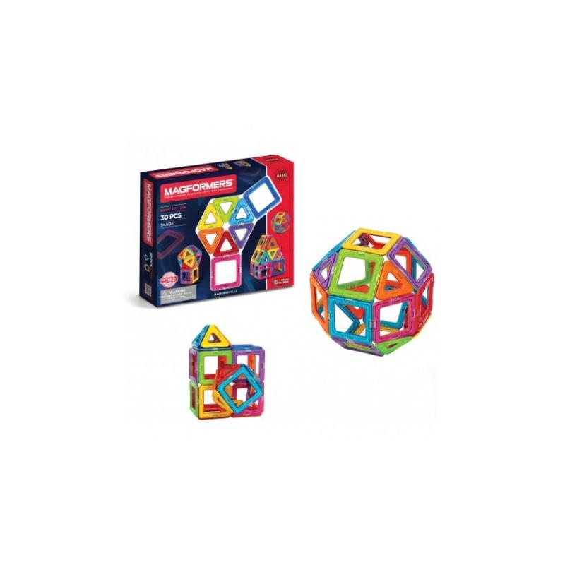 Set magnetic de construit- Magformers 30 piese