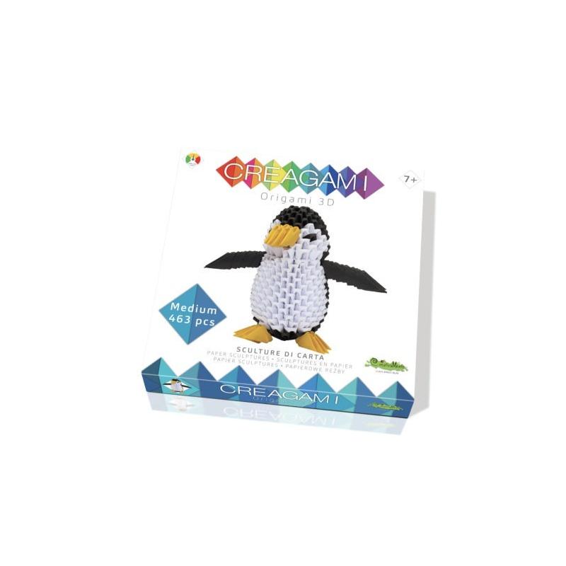 Creagami Pinguin 3D Origami pentru Cop