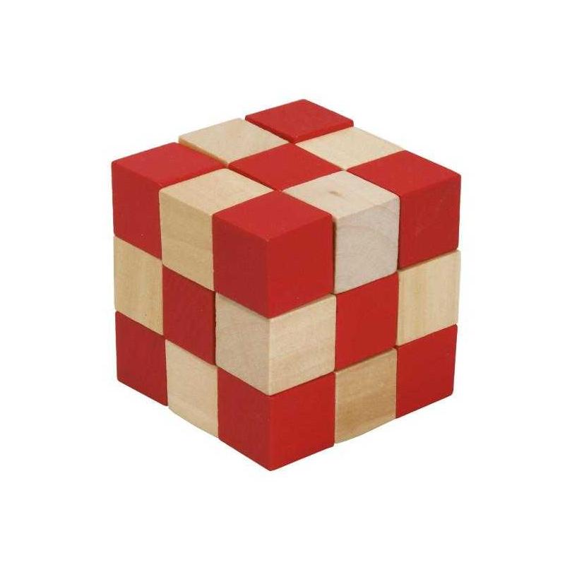 Cub sarpe rosu - Joc logic puzzle 3D