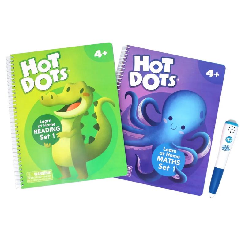 Set HOT DOTS matematica si citire - seria 1