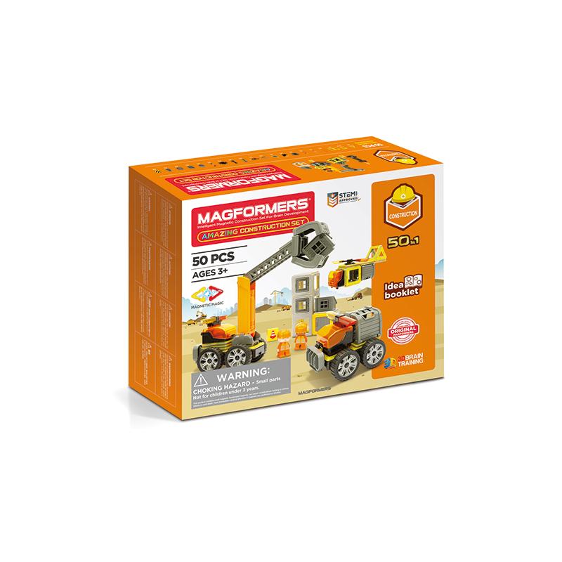 Set magnetic Magformers, Uimitorul set de construit pe santier