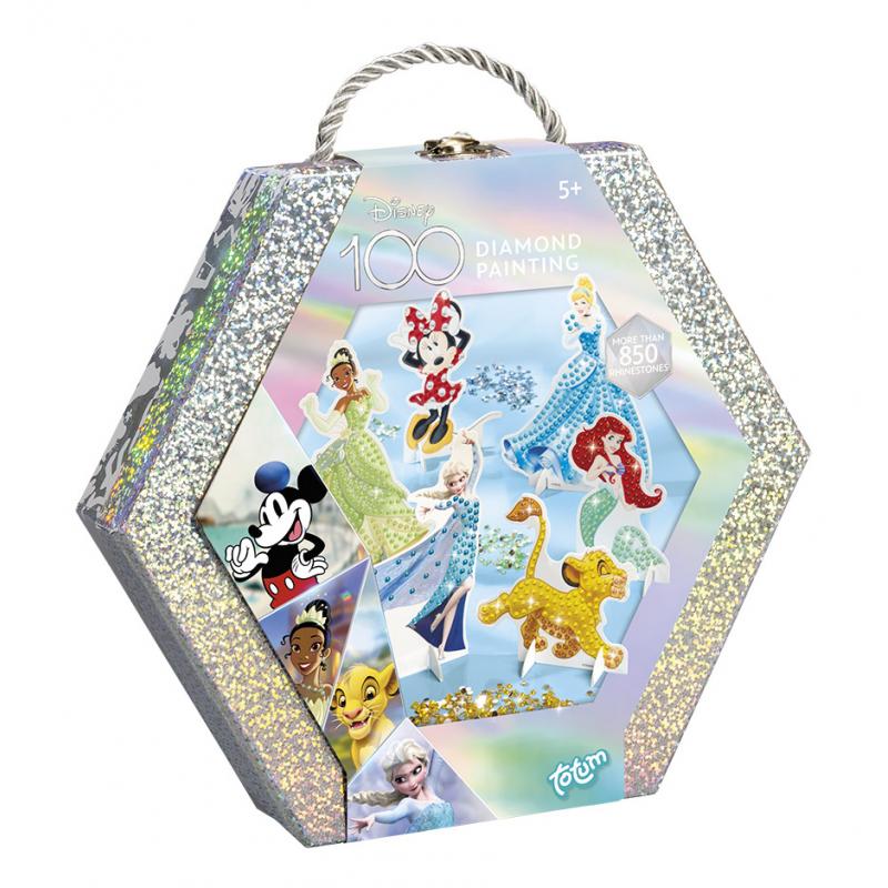 Set creativ Disney aniversar 100 ani, pictura cu diamante