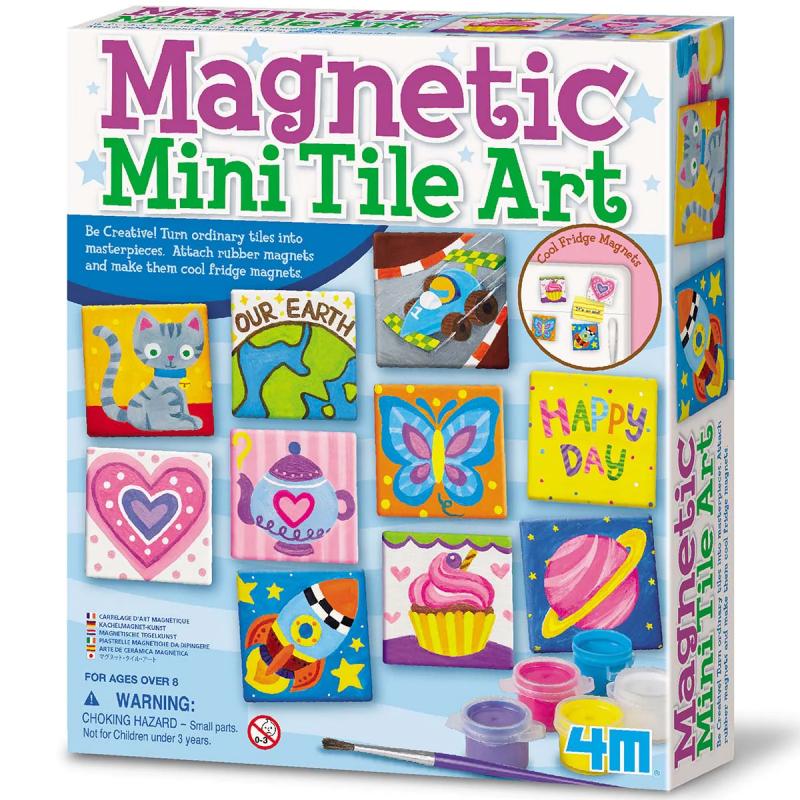 Set cu placute creative de pictat - magnetic