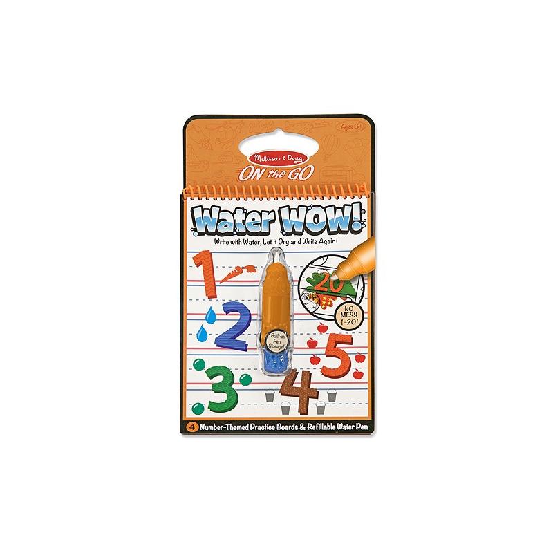 Carnet de colorat Apa magica Numerele Melissa and Doug