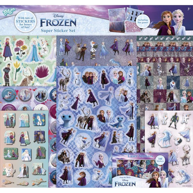 Super set abtibilduri Disney Frozen