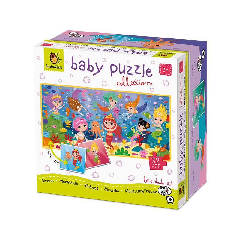 Baby Puzzle - Sirene, Ludattica, 2 - 5 ani