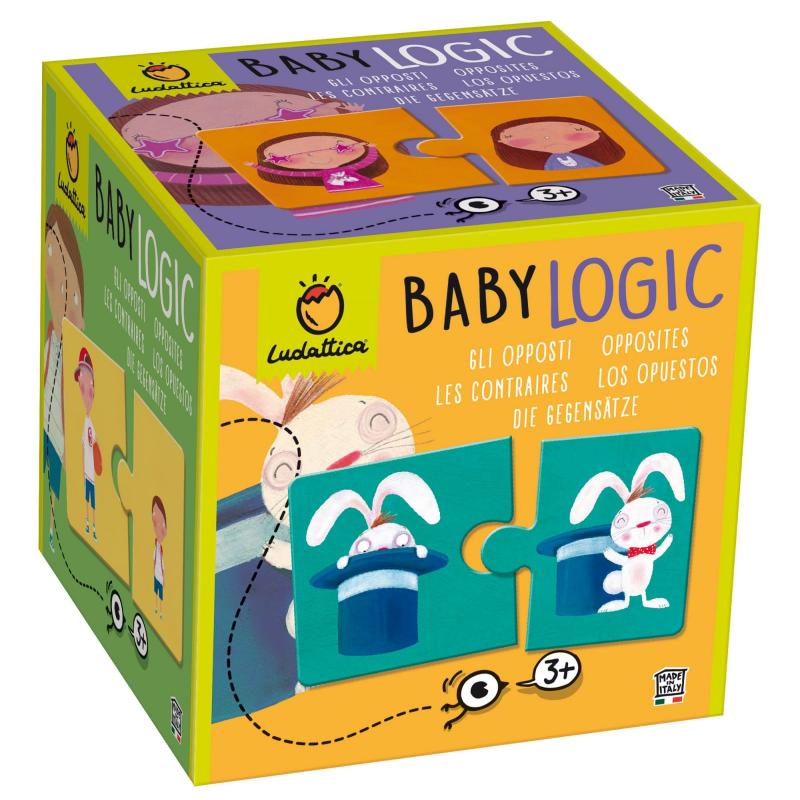 Joc de logica Baby Logic - Imagini opuse, Ludattica, 2-3 ani +