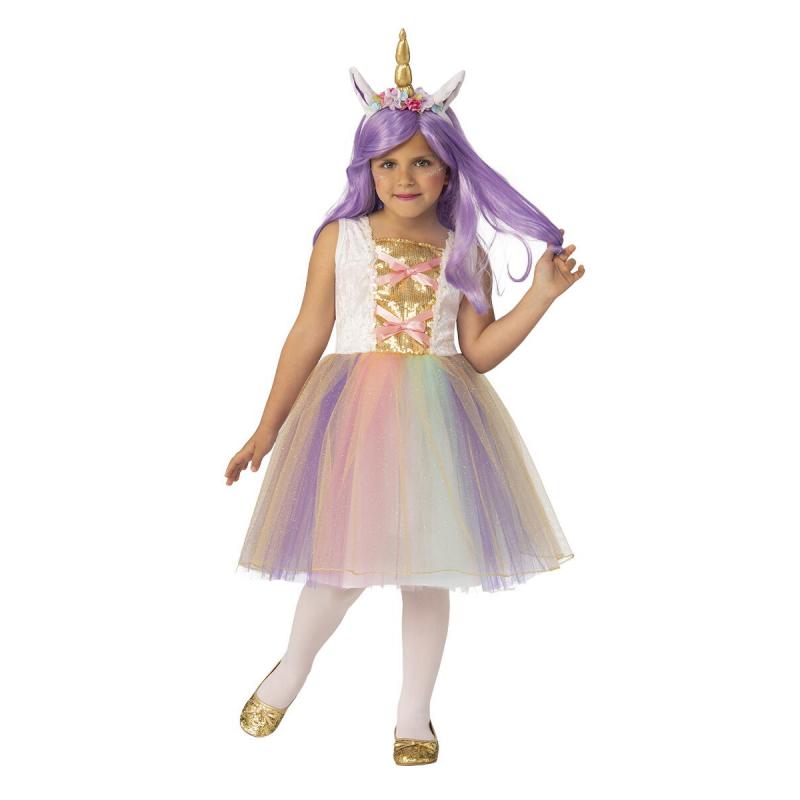 Costum de carnaval cu luminite - Printesa Unicorn