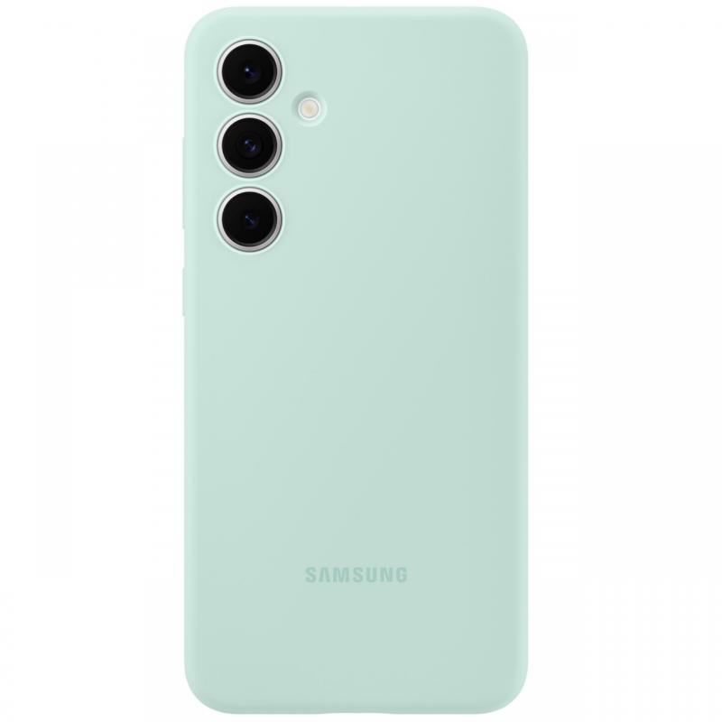 Samsung Husa Originala Silicone Cover Samsung Galaxy S24 FE Mint