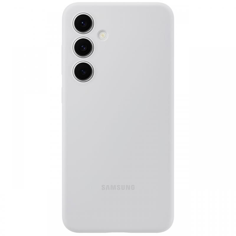 Samsung Husa Originala Silicone Cover Samsung Galaxy S24 FE Gray