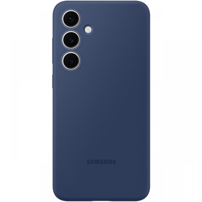 Samsung Husa Originala Silicone Cover Samsung Galaxy S24 FE Blue