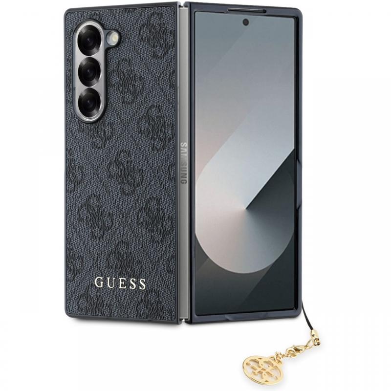 Guess Husa 4G Charms Samsung Galaxy Z Fold6 Gri