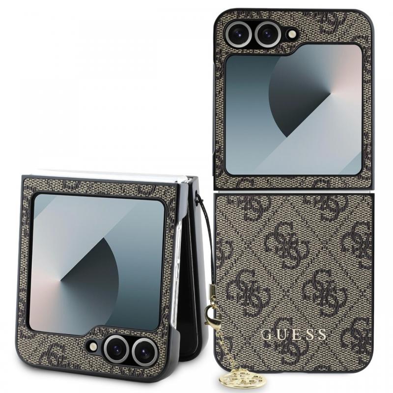 Guess Husa 4G Charms Samsung Galaxy Z Flip6 Maro