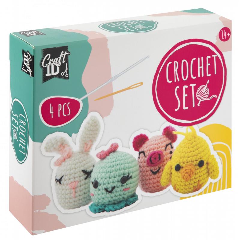 Set creativ de crosetat, Animale, Craft Sensations