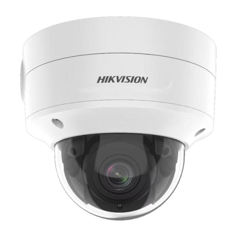 Camera supraveghere Hikvision IP dome DS-2CD2786G2-IZS(2.8-12mm)(C), 8MP,  Acusens - filtrarea alarmelor false dupa corpul uman si masini, low-light performance powered by DarkFighter, senzor: 1/1.8