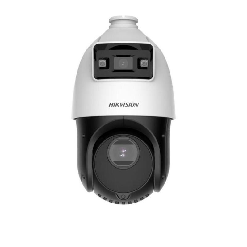 Camera de supraveghere IP Speed Dome 4MP Hikvision DS-2SE4C415MWG-E, lentila fixa bullet: 2.8 mm, lentila varifocala PTZ: 4.8 to 72 mm, 15 × optical